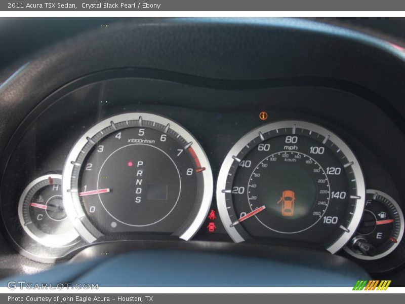 Crystal Black Pearl / Ebony 2011 Acura TSX Sedan