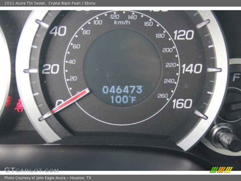 Crystal Black Pearl / Ebony 2011 Acura TSX Sedan