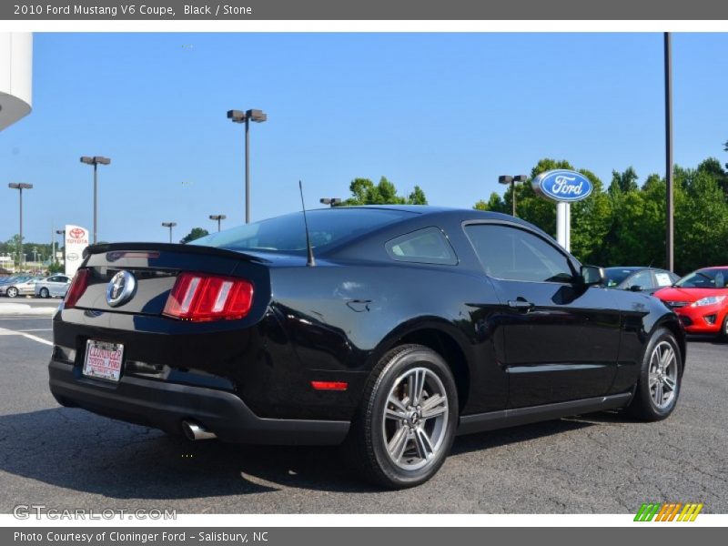 Black / Stone 2010 Ford Mustang V6 Coupe