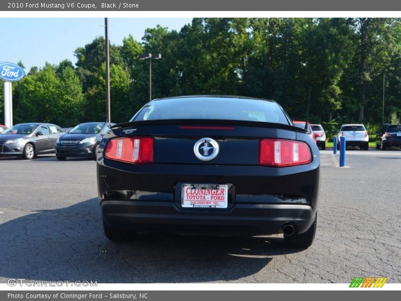 Black / Stone 2010 Ford Mustang V6 Coupe