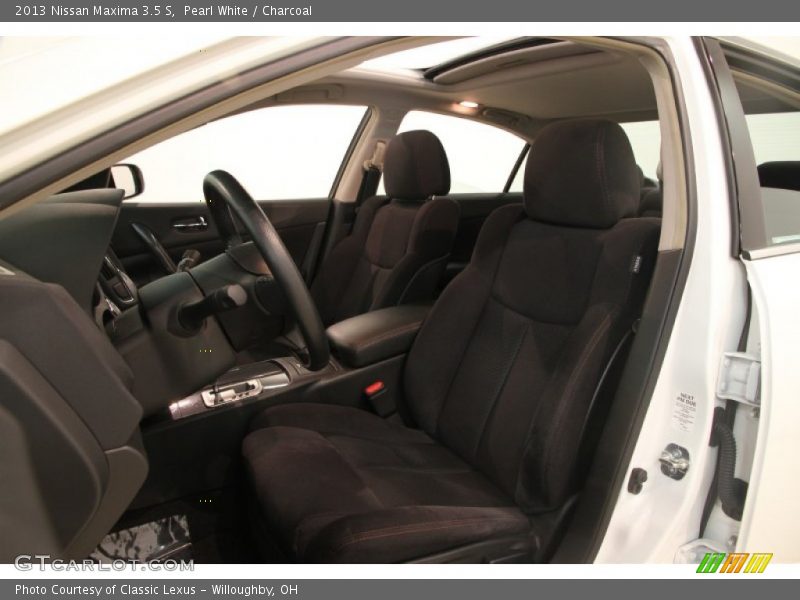 Pearl White / Charcoal 2013 Nissan Maxima 3.5 S