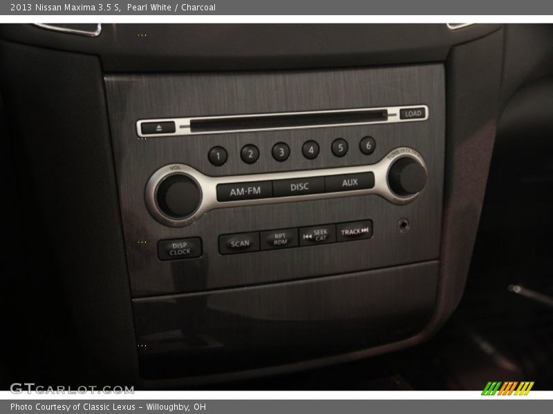 Pearl White / Charcoal 2013 Nissan Maxima 3.5 S