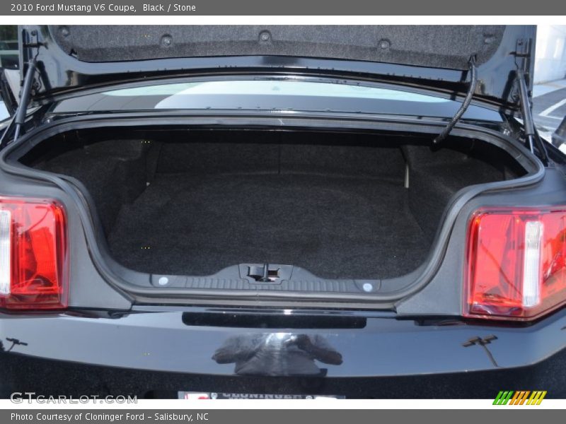 Black / Stone 2010 Ford Mustang V6 Coupe