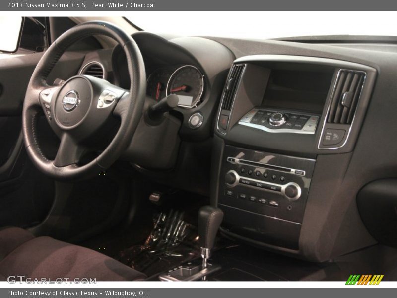 Pearl White / Charcoal 2013 Nissan Maxima 3.5 S