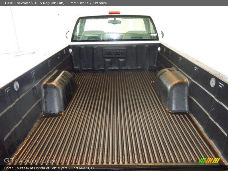 Summit White / Graphite 1996 Chevrolet S10 LS Regular Cab