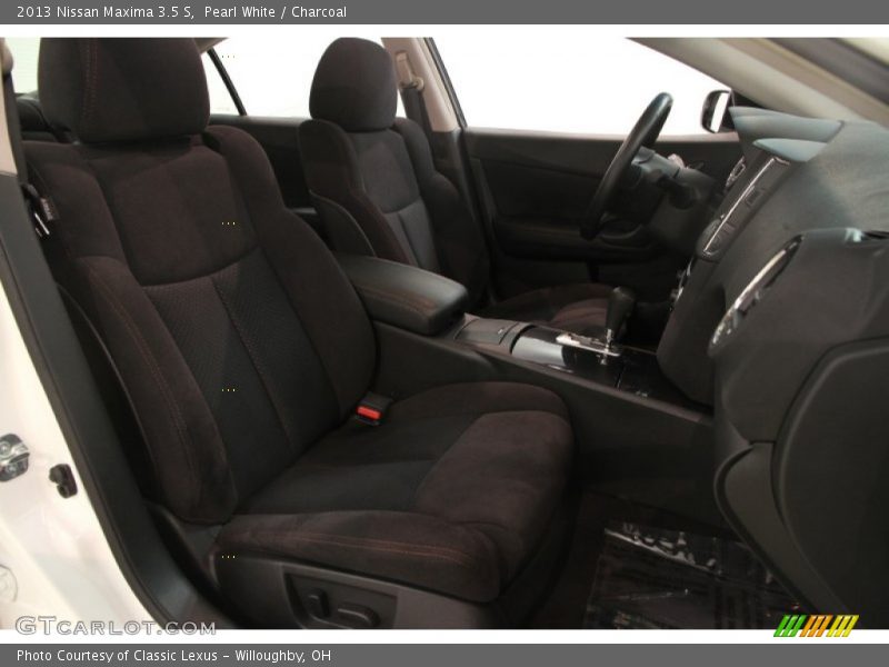 Pearl White / Charcoal 2013 Nissan Maxima 3.5 S