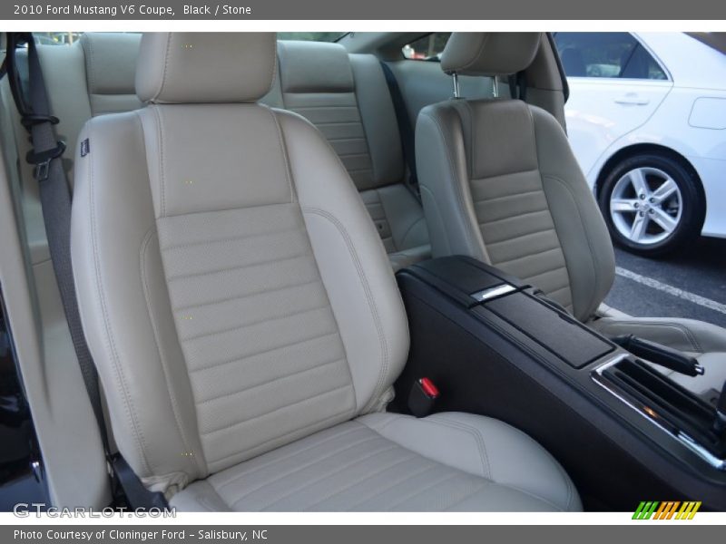 Black / Stone 2010 Ford Mustang V6 Coupe