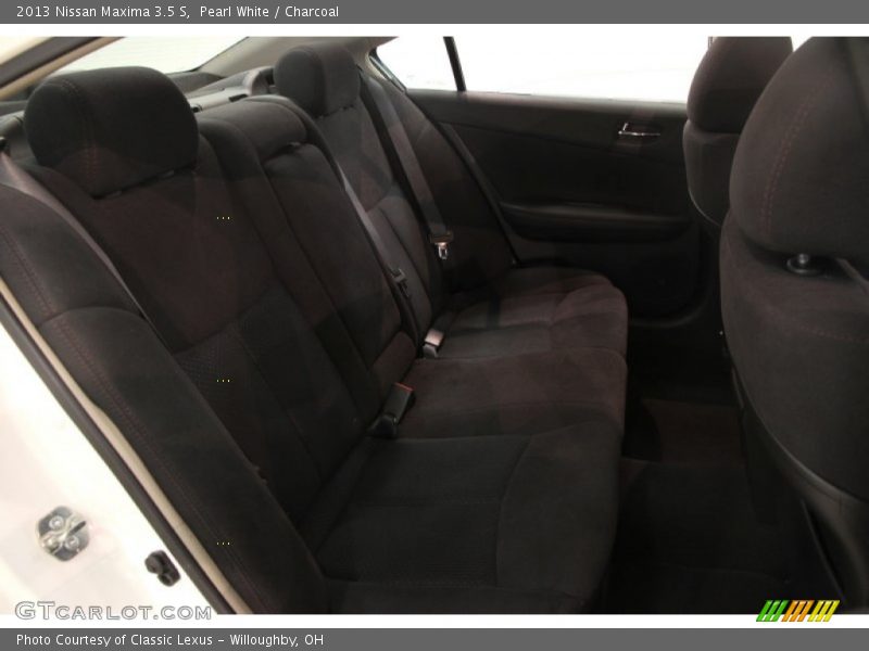 Pearl White / Charcoal 2013 Nissan Maxima 3.5 S