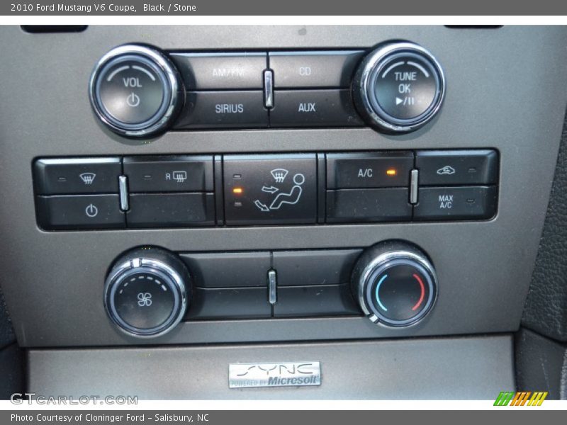 Black / Stone 2010 Ford Mustang V6 Coupe