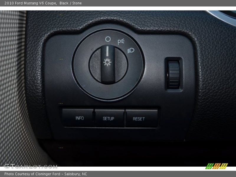 Black / Stone 2010 Ford Mustang V6 Coupe