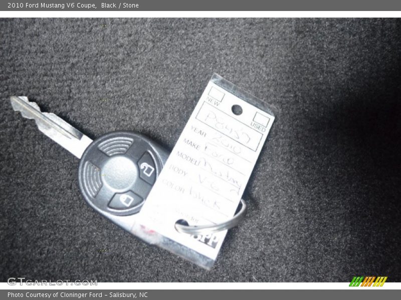 Black / Stone 2010 Ford Mustang V6 Coupe
