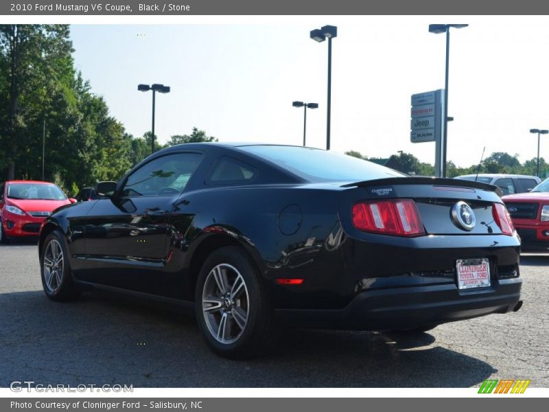 Black / Stone 2010 Ford Mustang V6 Coupe