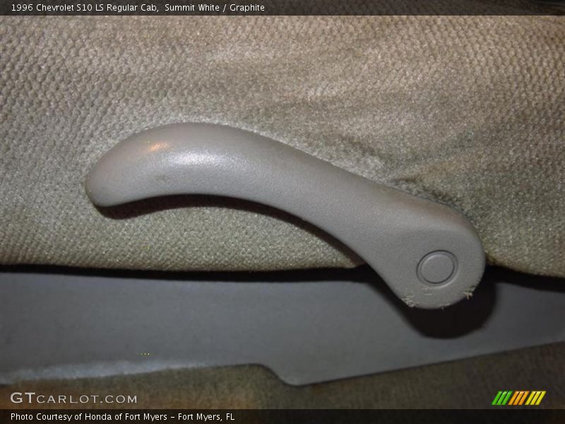 Summit White / Graphite 1996 Chevrolet S10 LS Regular Cab