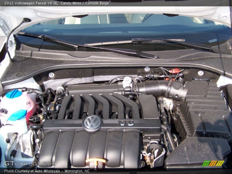 Candy White / Cornsilk Beige 2012 Volkswagen Passat V6 SE