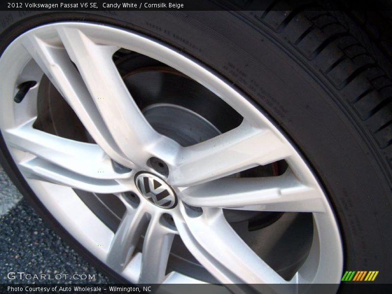 Candy White / Cornsilk Beige 2012 Volkswagen Passat V6 SE