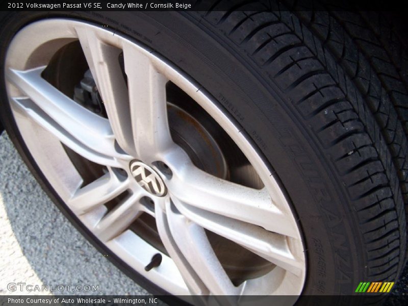 Candy White / Cornsilk Beige 2012 Volkswagen Passat V6 SE