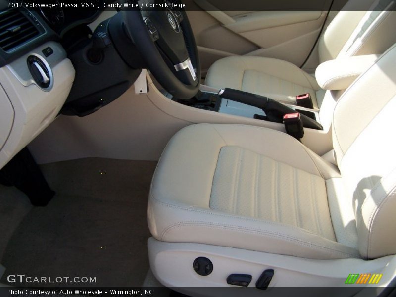 Candy White / Cornsilk Beige 2012 Volkswagen Passat V6 SE
