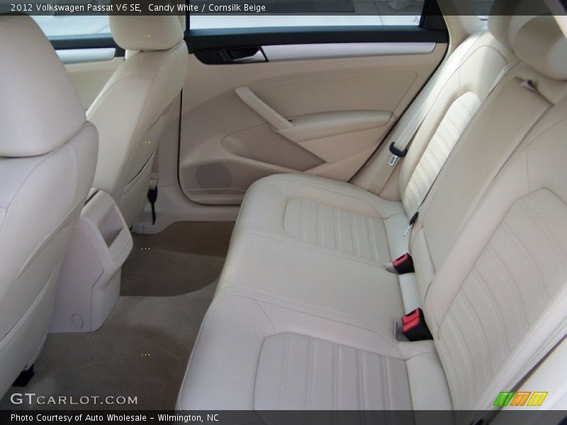 Candy White / Cornsilk Beige 2012 Volkswagen Passat V6 SE