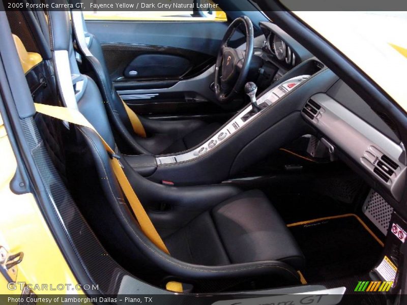  2005 Carrera GT  Dark Grey Natural Leather Interior