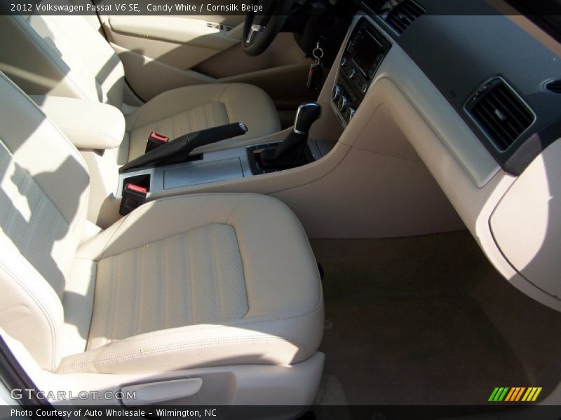 Candy White / Cornsilk Beige 2012 Volkswagen Passat V6 SE
