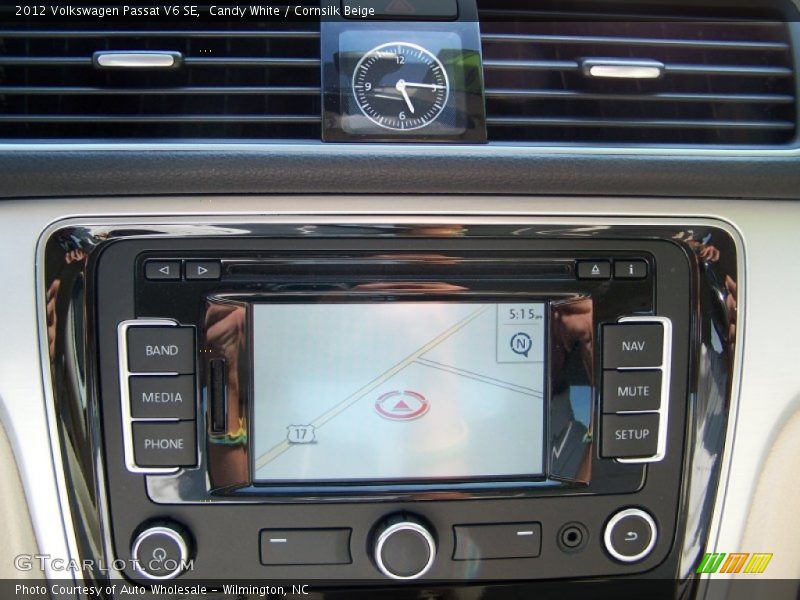 Candy White / Cornsilk Beige 2012 Volkswagen Passat V6 SE