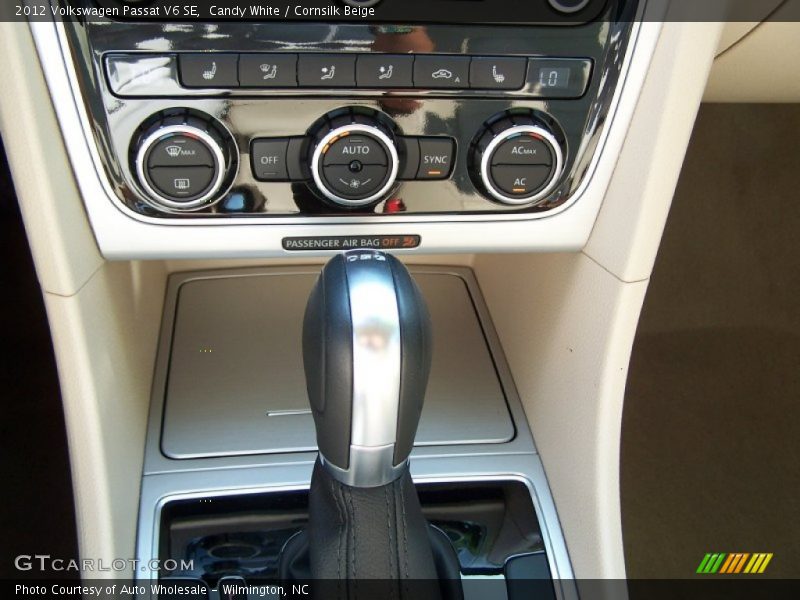 Candy White / Cornsilk Beige 2012 Volkswagen Passat V6 SE