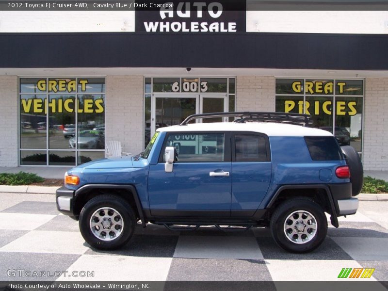 Cavalry Blue / Dark Charcoal 2012 Toyota FJ Cruiser 4WD