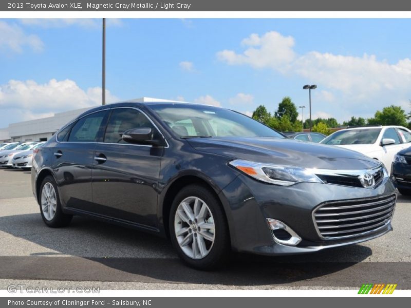 Magnetic Gray Metallic / Light Gray 2013 Toyota Avalon XLE