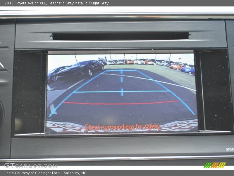 Magnetic Gray Metallic / Light Gray 2013 Toyota Avalon XLE
