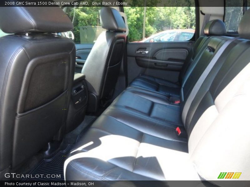Onyx Black / Ebony 2008 GMC Sierra 1500 Denali Crew Cab AWD