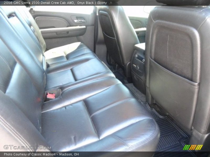 Onyx Black / Ebony 2008 GMC Sierra 1500 Denali Crew Cab AWD