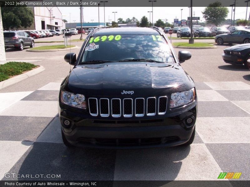 Black / Dark Slate Gray 2012 Jeep Compass Sport