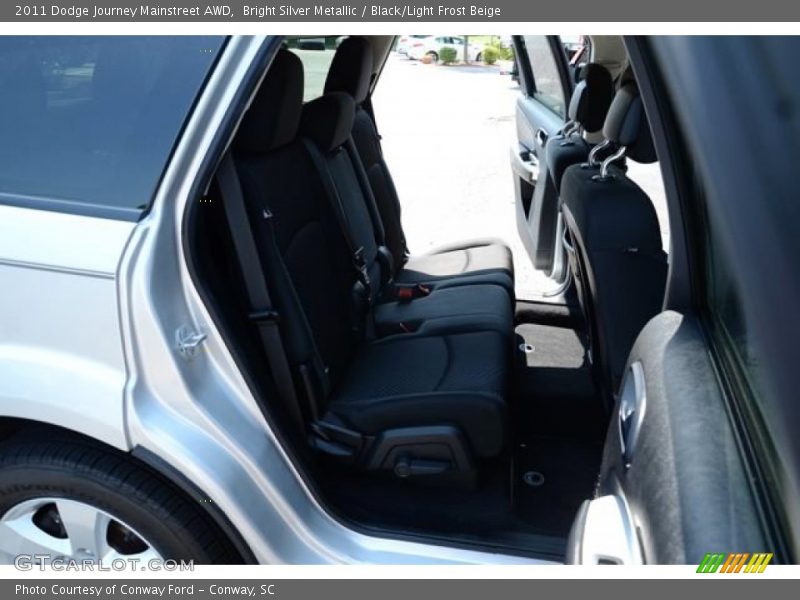 Bright Silver Metallic / Black/Light Frost Beige 2011 Dodge Journey Mainstreet AWD