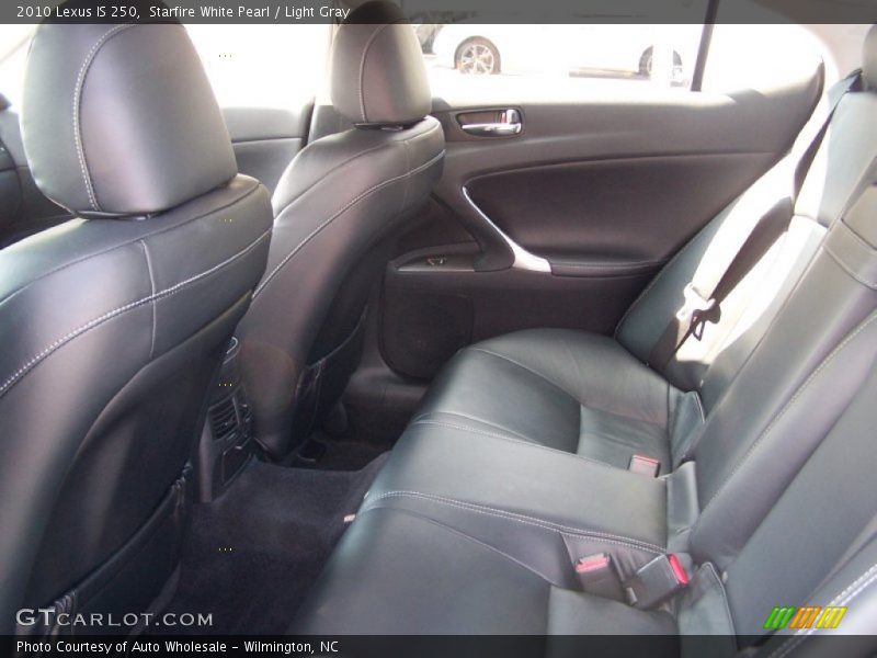 Starfire White Pearl / Light Gray 2010 Lexus IS 250