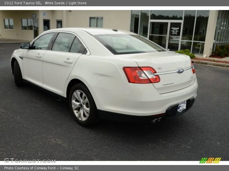 White Suede / Light Stone 2012 Ford Taurus SEL