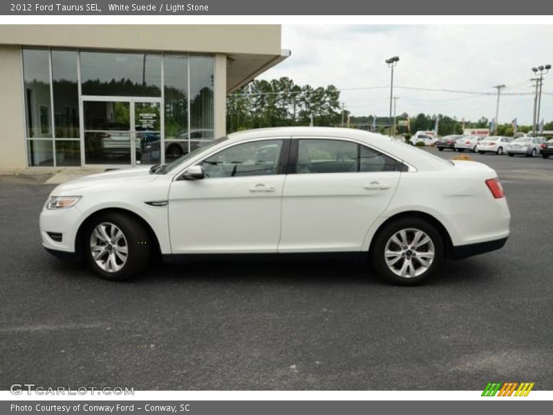 White Suede / Light Stone 2012 Ford Taurus SEL