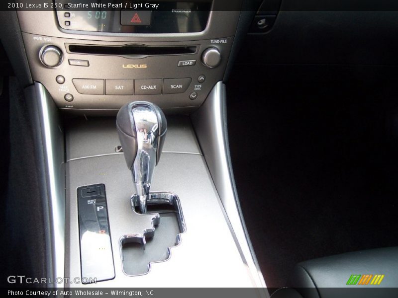 Starfire White Pearl / Light Gray 2010 Lexus IS 250