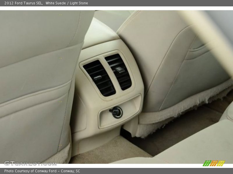 White Suede / Light Stone 2012 Ford Taurus SEL