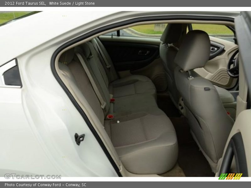 White Suede / Light Stone 2012 Ford Taurus SEL
