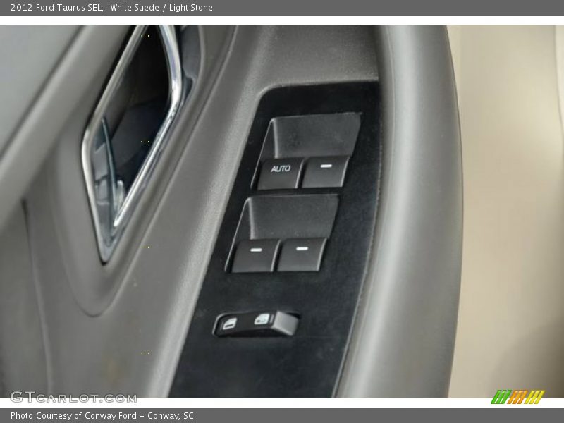 White Suede / Light Stone 2012 Ford Taurus SEL
