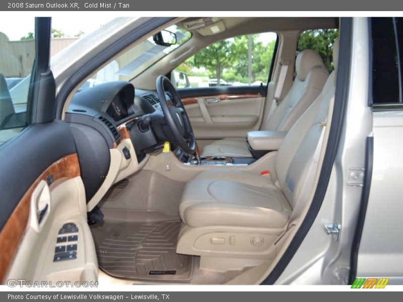 Gold Mist / Tan 2008 Saturn Outlook XR