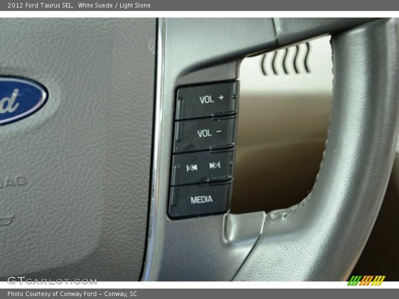 White Suede / Light Stone 2012 Ford Taurus SEL