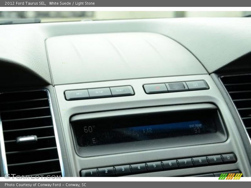 White Suede / Light Stone 2012 Ford Taurus SEL