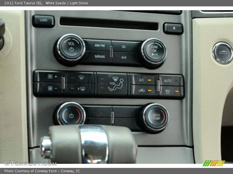 White Suede / Light Stone 2012 Ford Taurus SEL