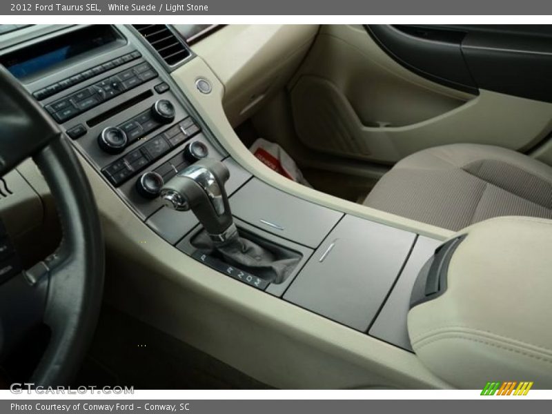 White Suede / Light Stone 2012 Ford Taurus SEL