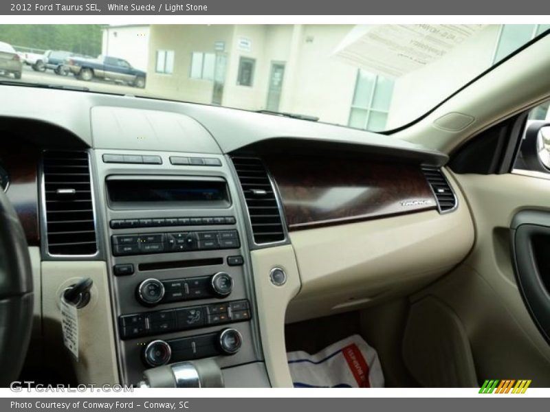 White Suede / Light Stone 2012 Ford Taurus SEL