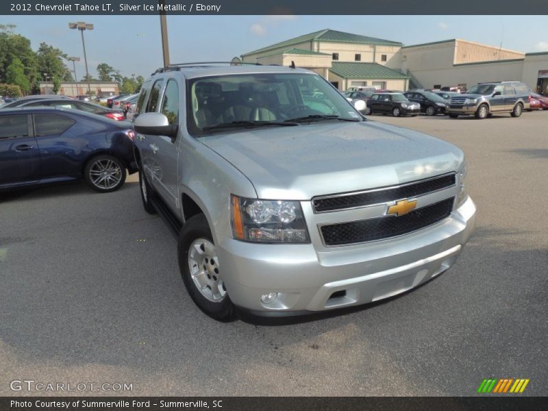 Silver Ice Metallic / Ebony 2012 Chevrolet Tahoe LT