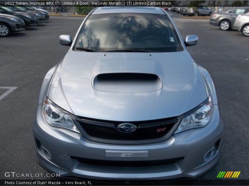  2012 Impreza WRX STi Limited 4 Door Ice Silver Metallic