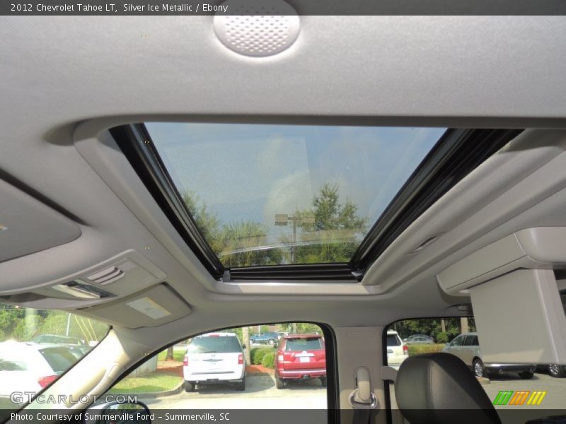 Silver Ice Metallic / Ebony 2012 Chevrolet Tahoe LT