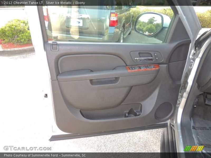 Silver Ice Metallic / Ebony 2012 Chevrolet Tahoe LT